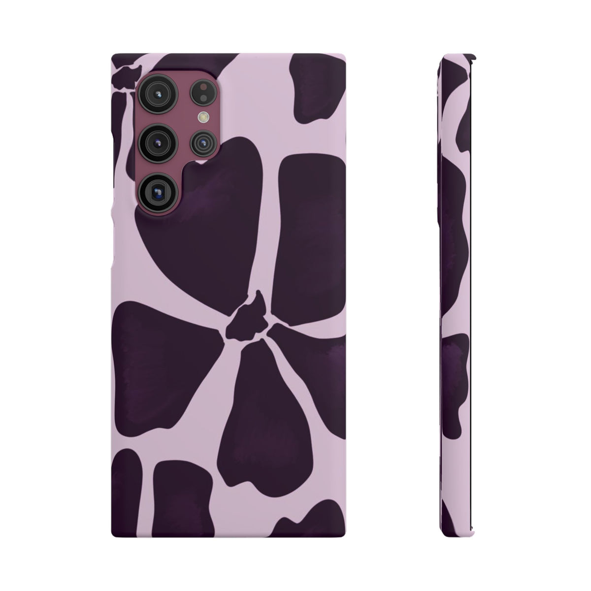 Slim Case – Purple Flower
