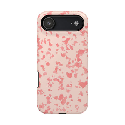 Phone Case (Pink Leaves)
