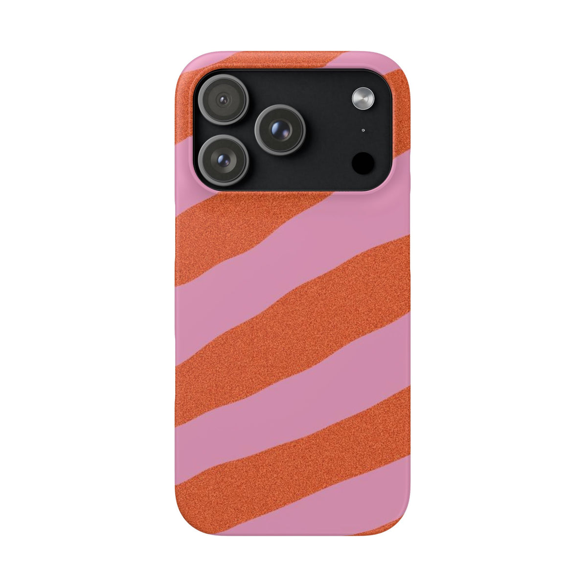 Slim Case – Orange and Pink Lines