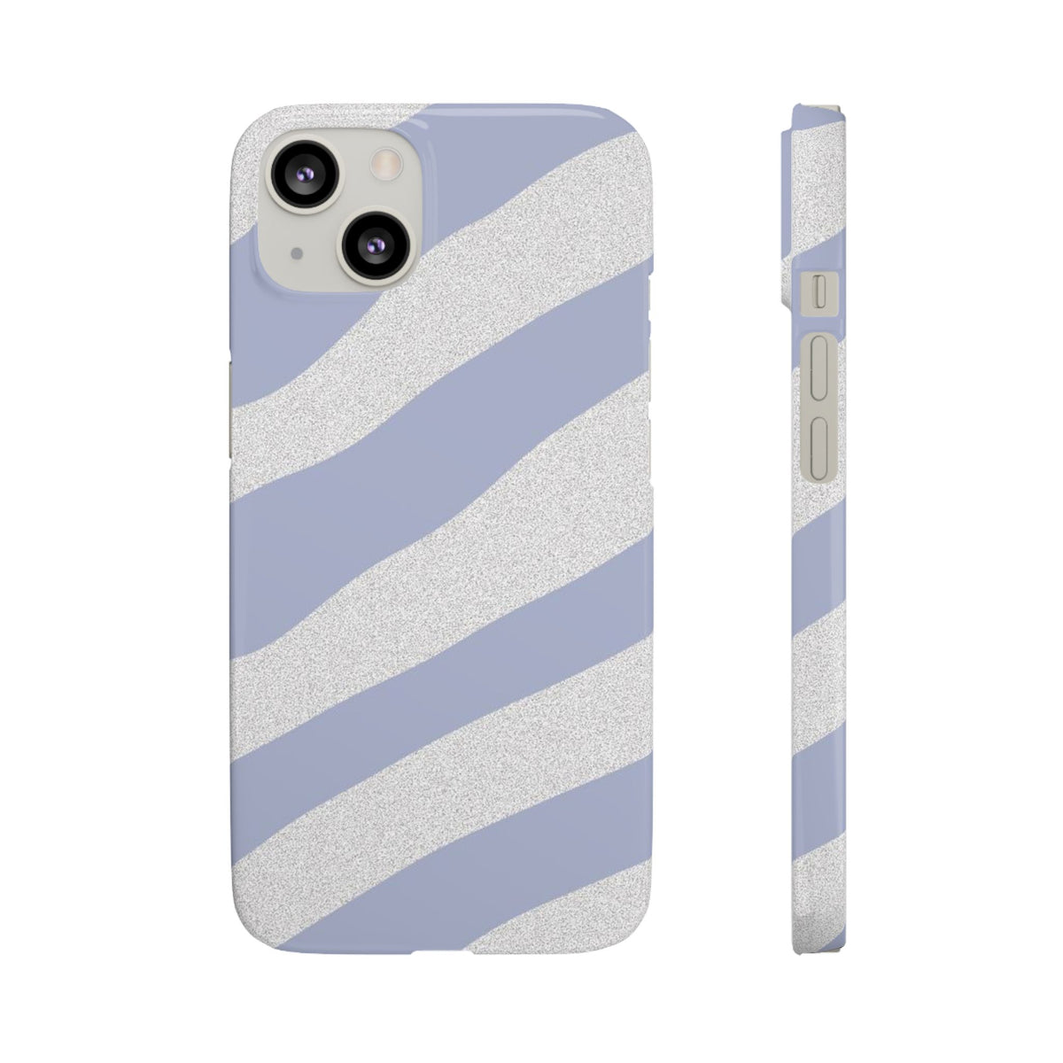 Slim case – Light Blue Lines