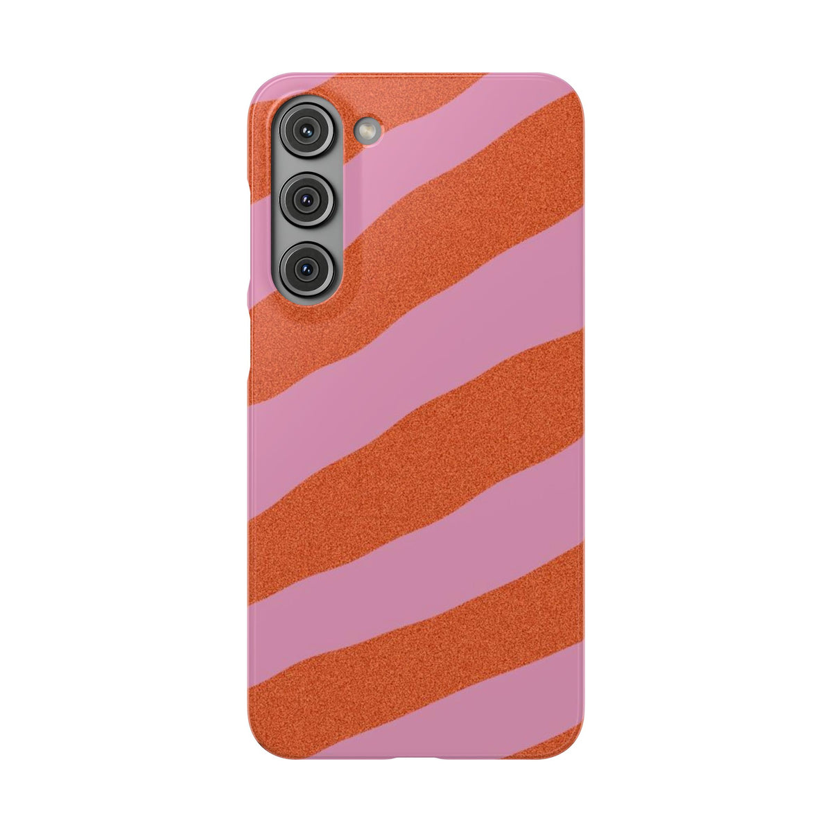 Slim Case – Orange and Pink Lines