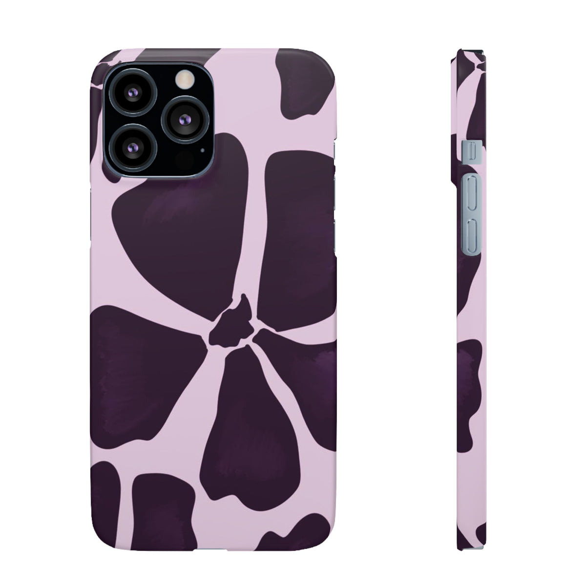 Slim Case – Purple Flower