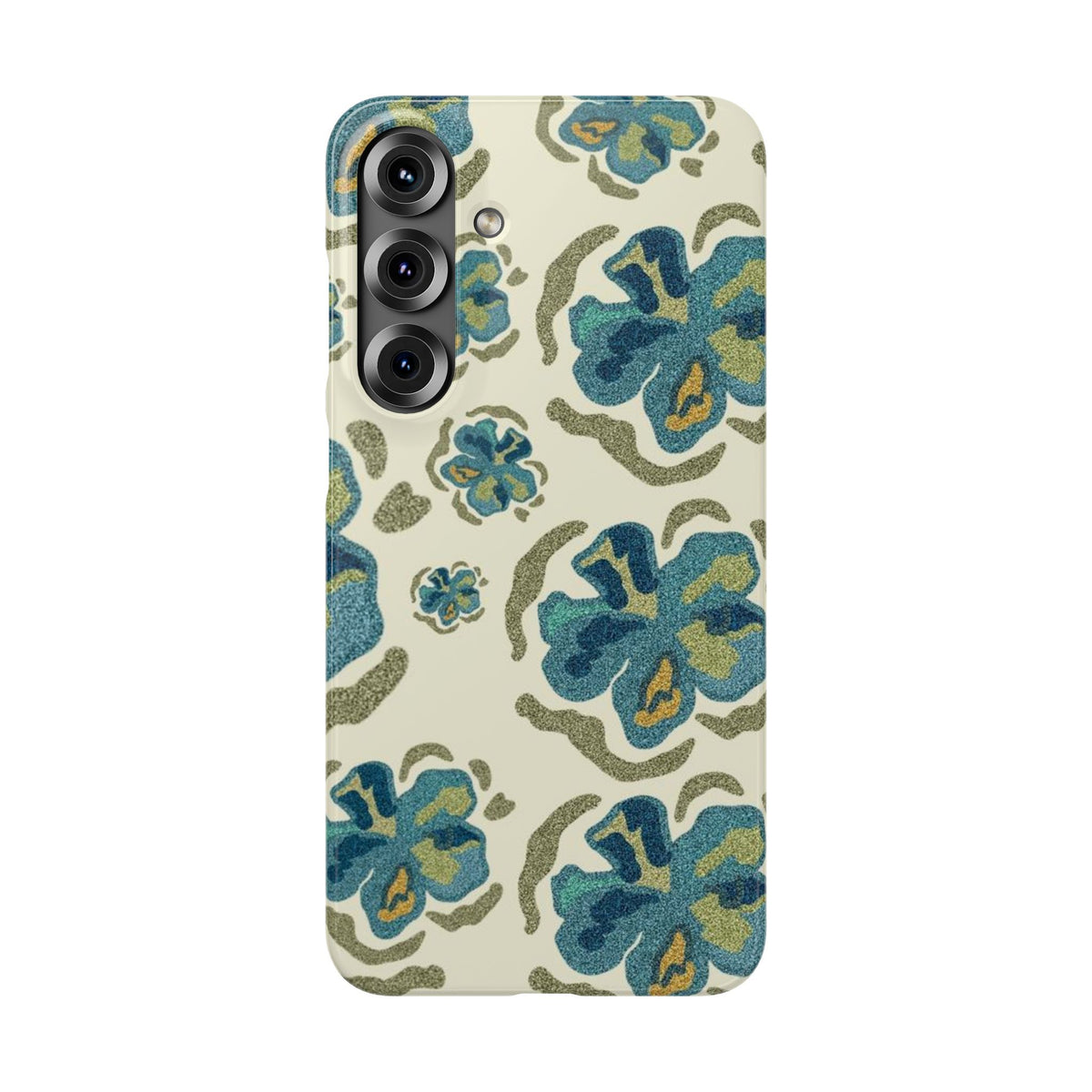 Slim Case – Blue Flowers