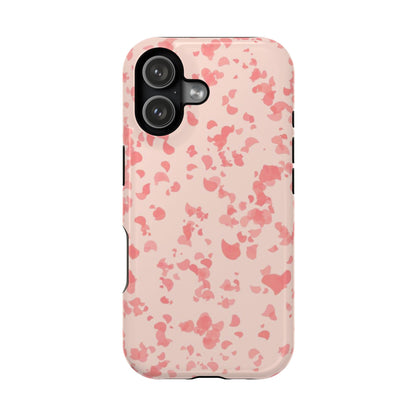 Phone Case (Pink Leaves)