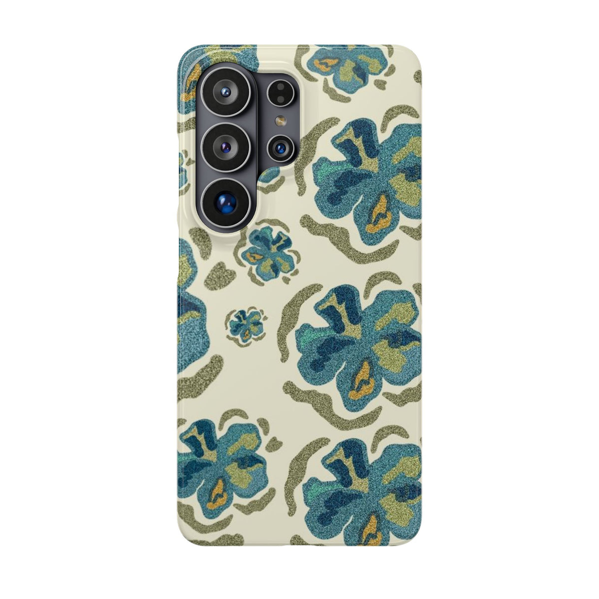 Slim Case – Blue Flowers