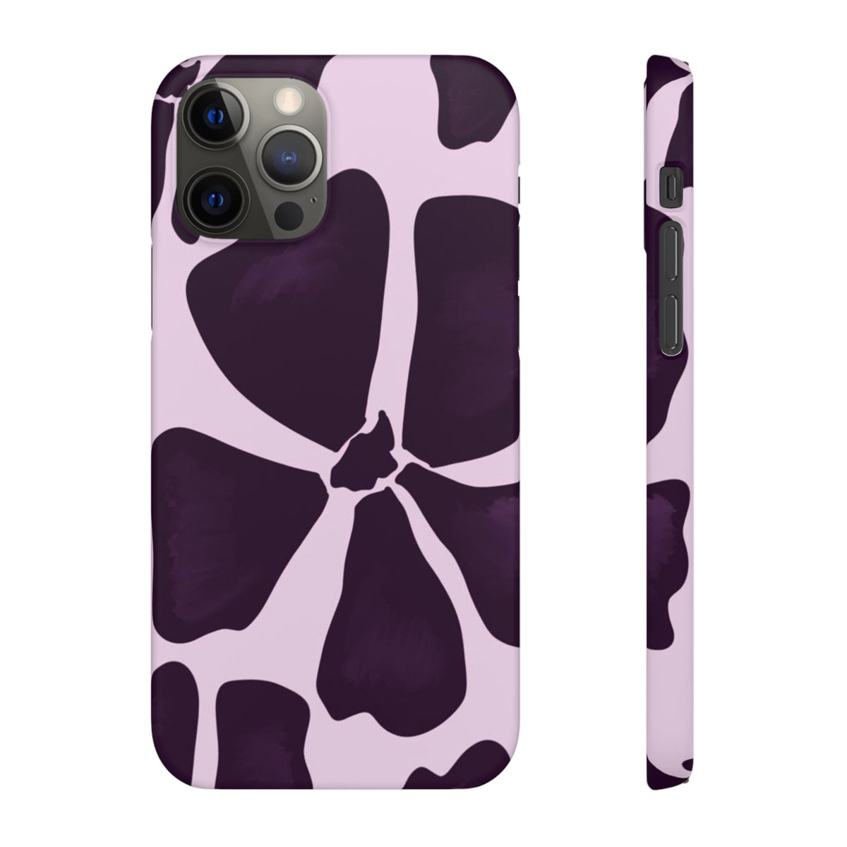 Slim Case – Purple Flower