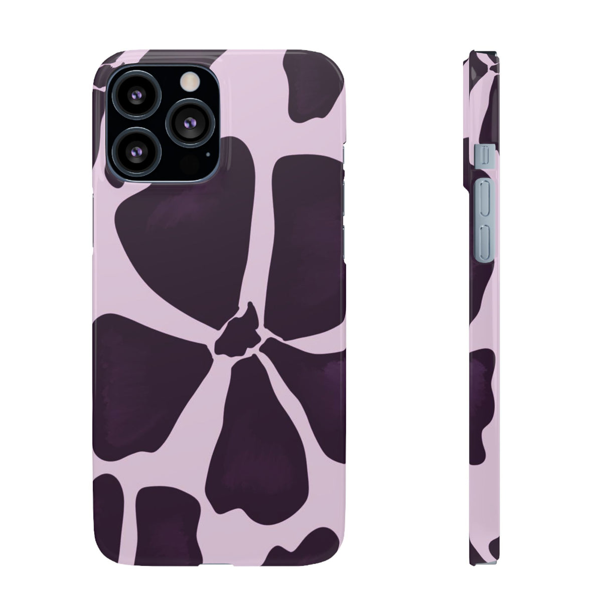 Slim Case – Purple Flower