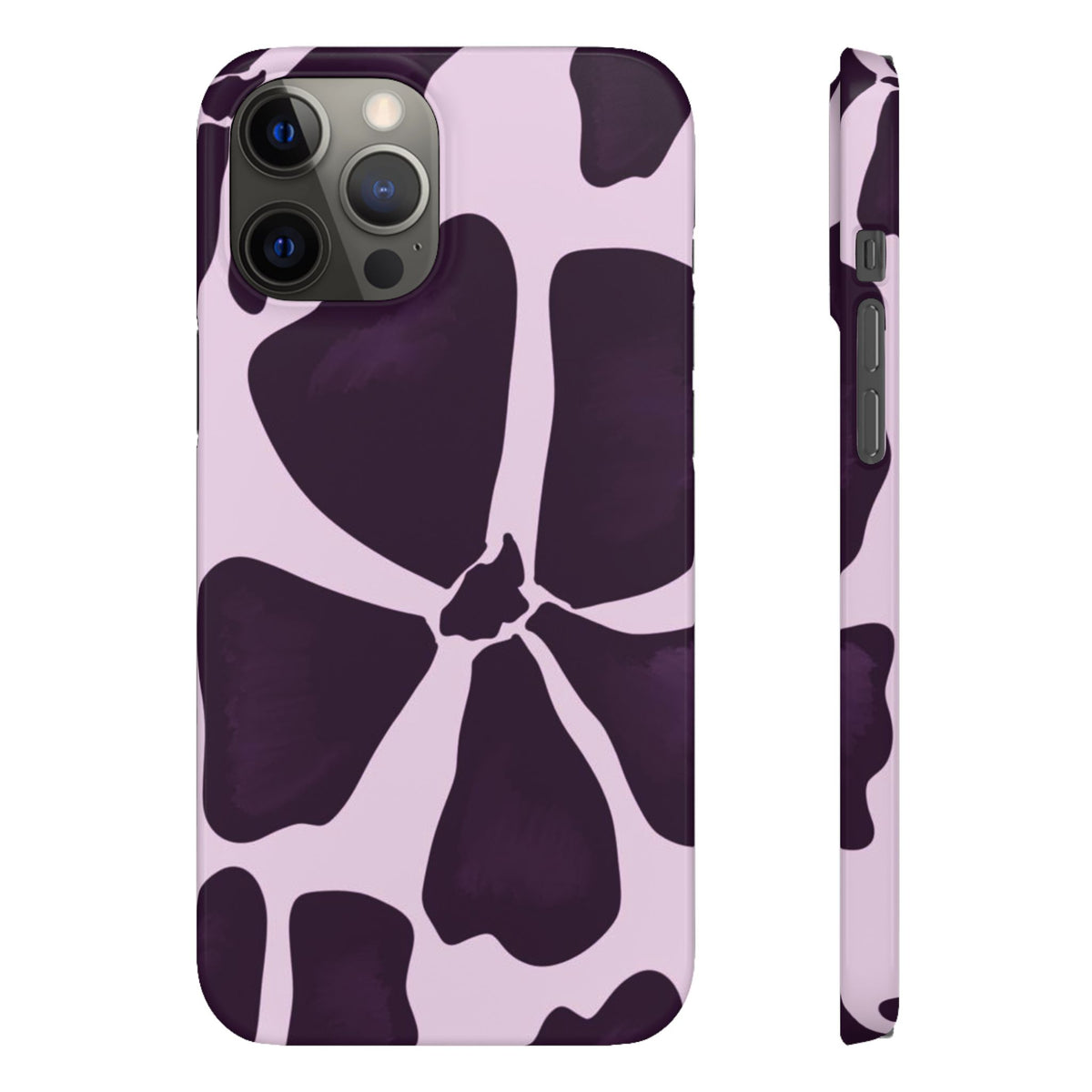 Slim Case – Purple Flower