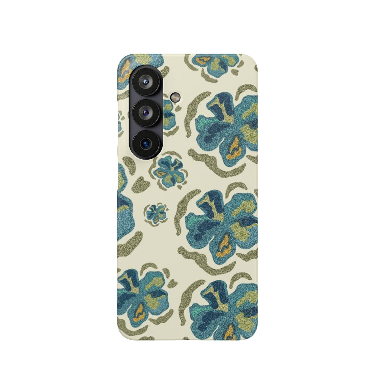 Slim Case – Blue Flowers