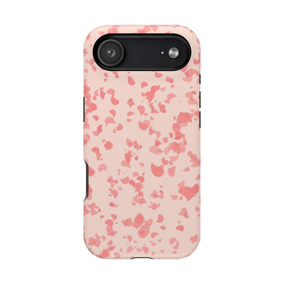 Phone Case (Pink Leaves)