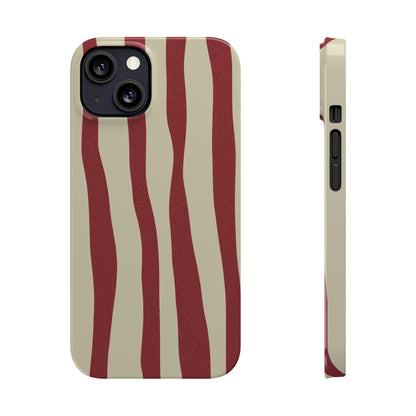 Custom Case (Red Lines)
