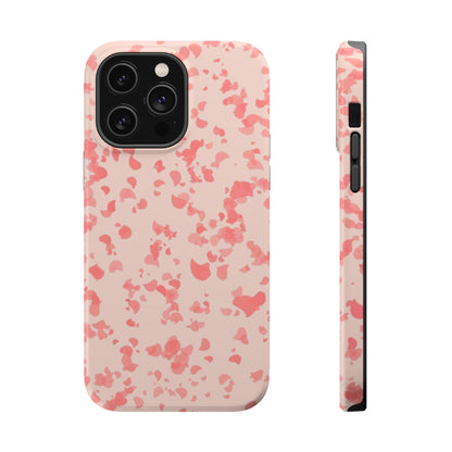 Phone Case (Pink Leaves)