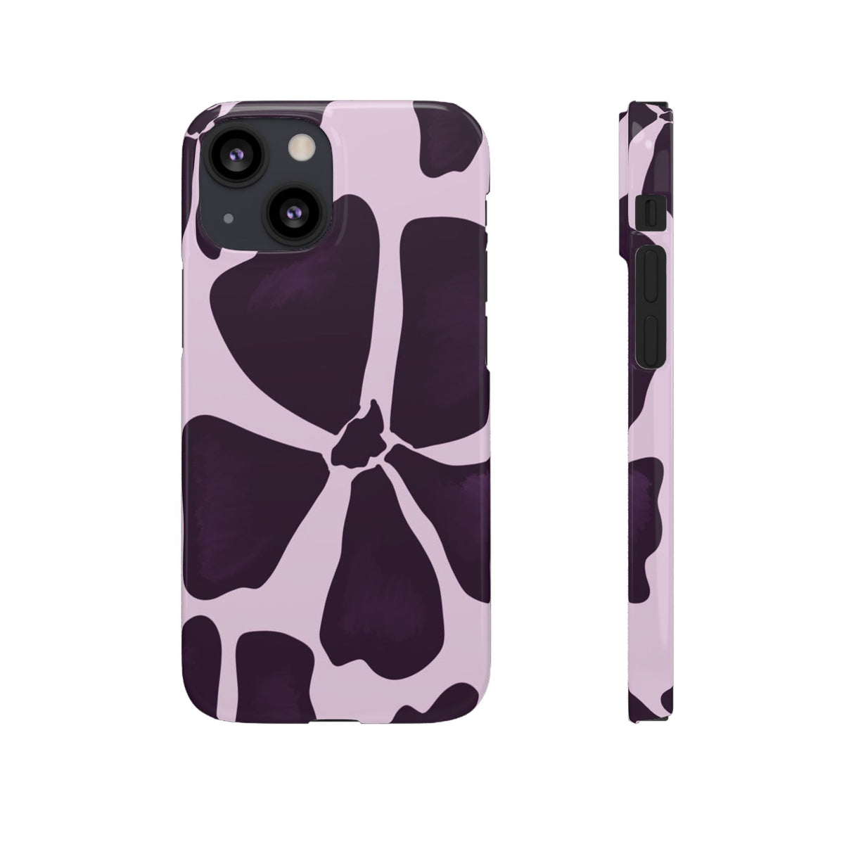Slim Case – Purple Flower
