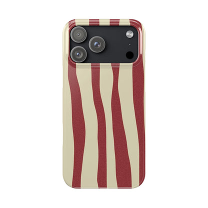 Custom Case (Red Lines)