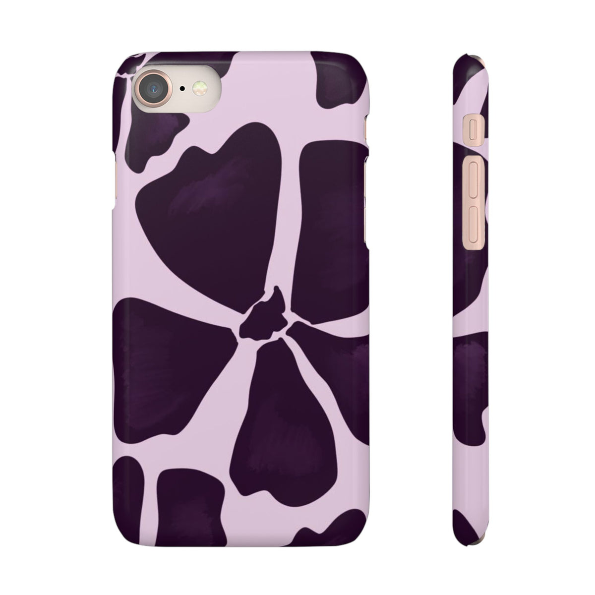 Slim Case – Purple Flower
