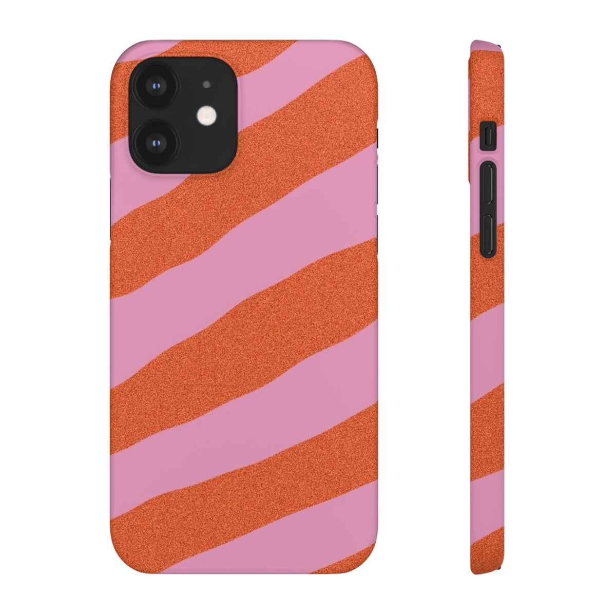 Slim Case – Orange and Pink Lines
