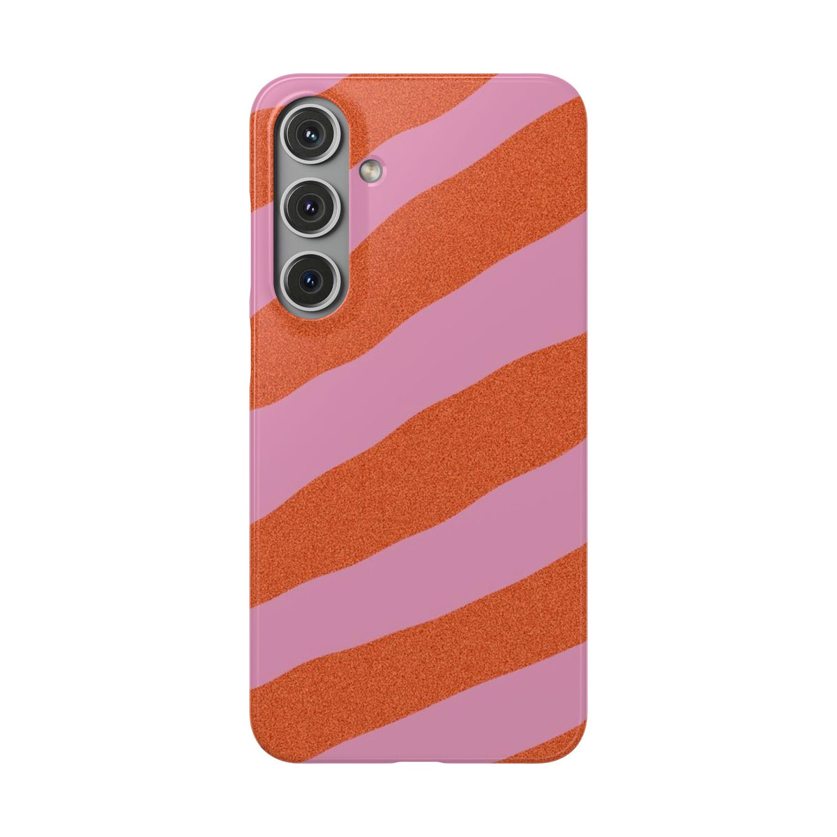 Slim Case – Orange and Pink Lines