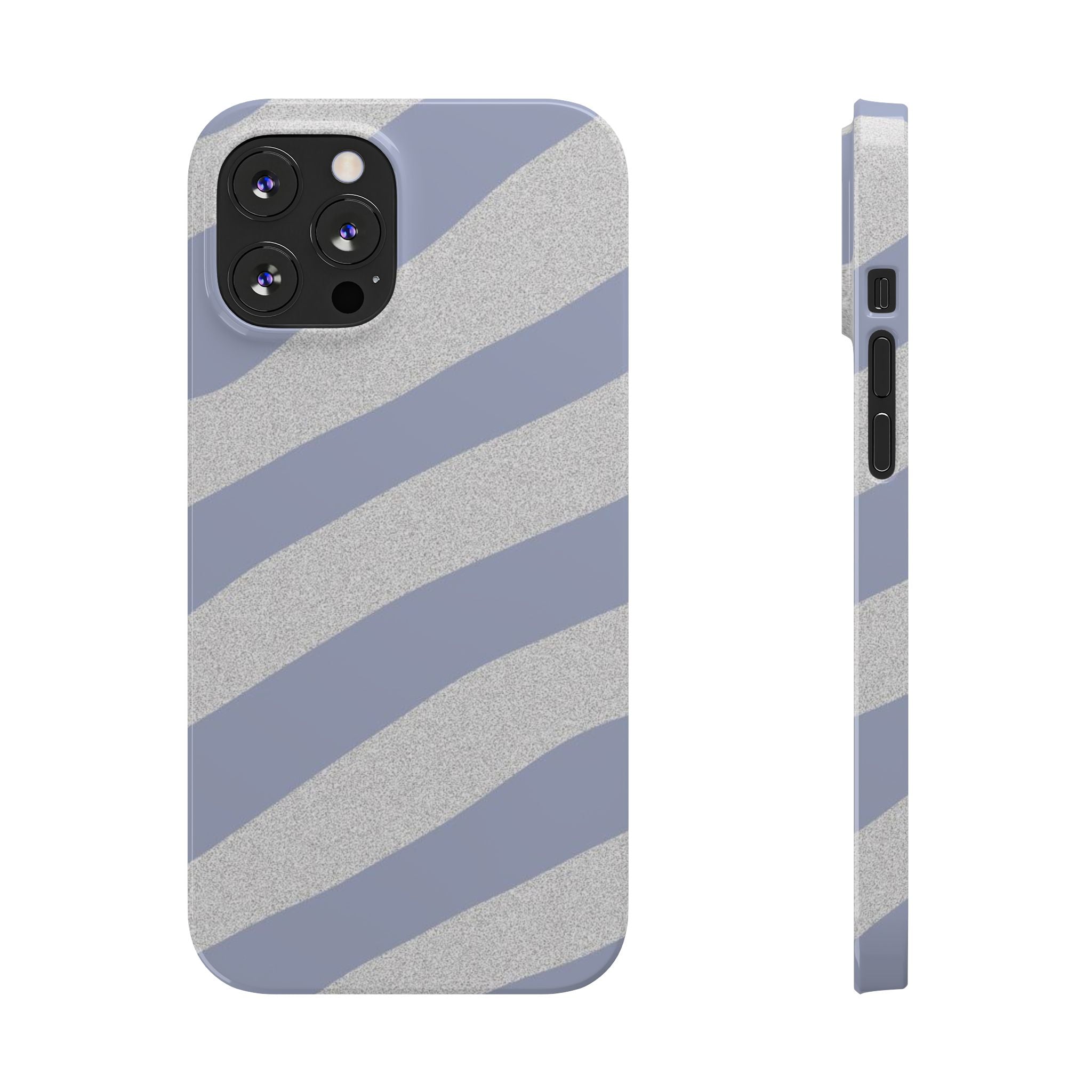 Custom Case (Light Blue Lines)