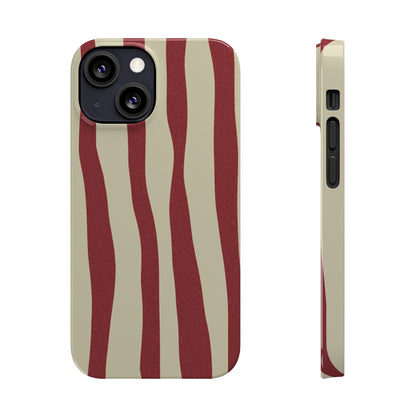 Custom Case (Red Lines)