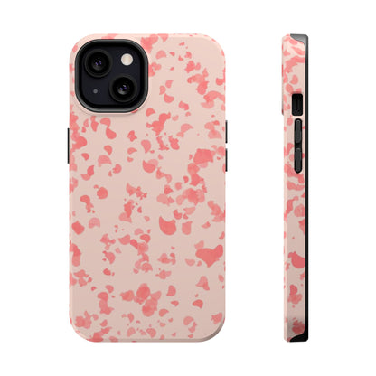 Phone Case (Pink Leaves)