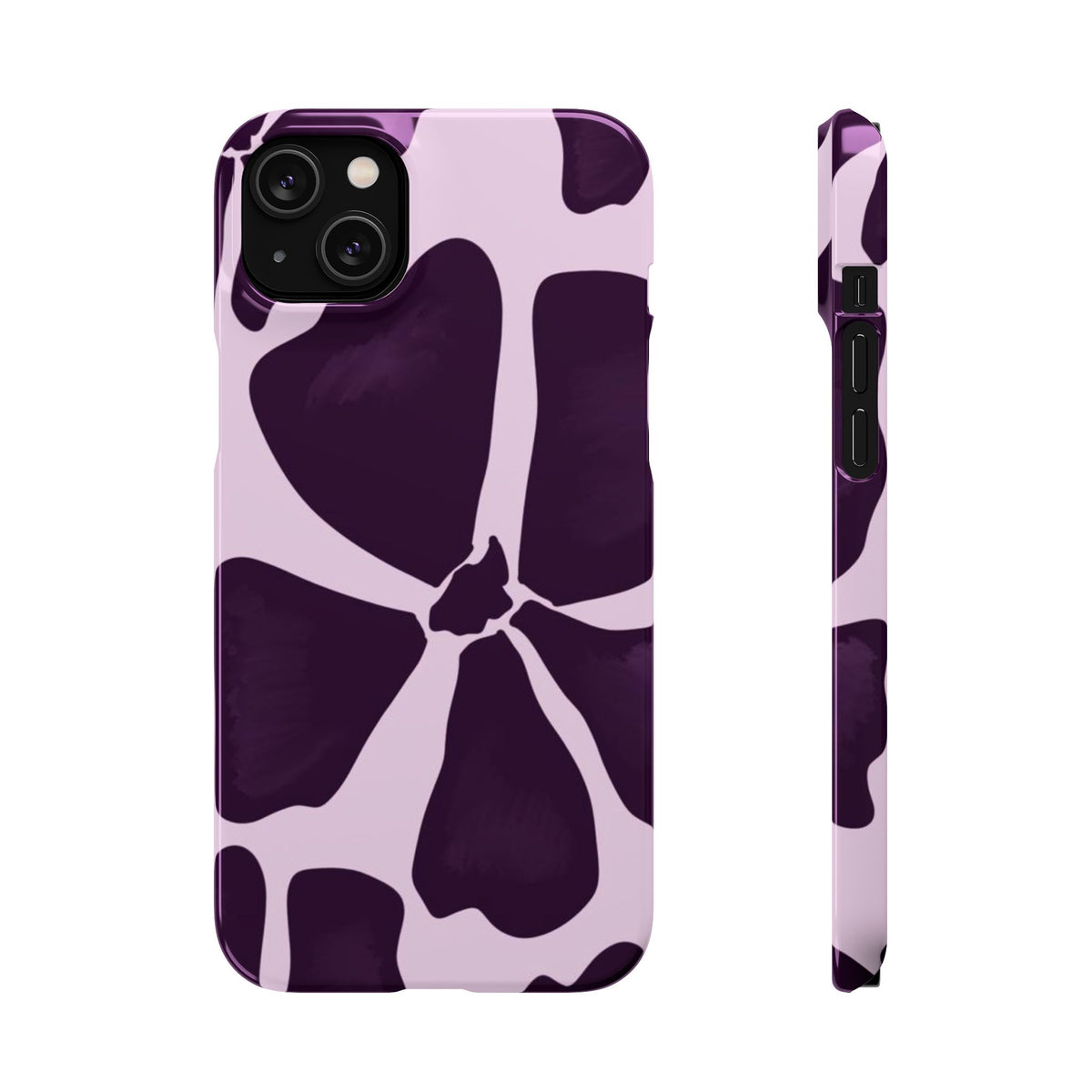Slim Case – Purple Flower