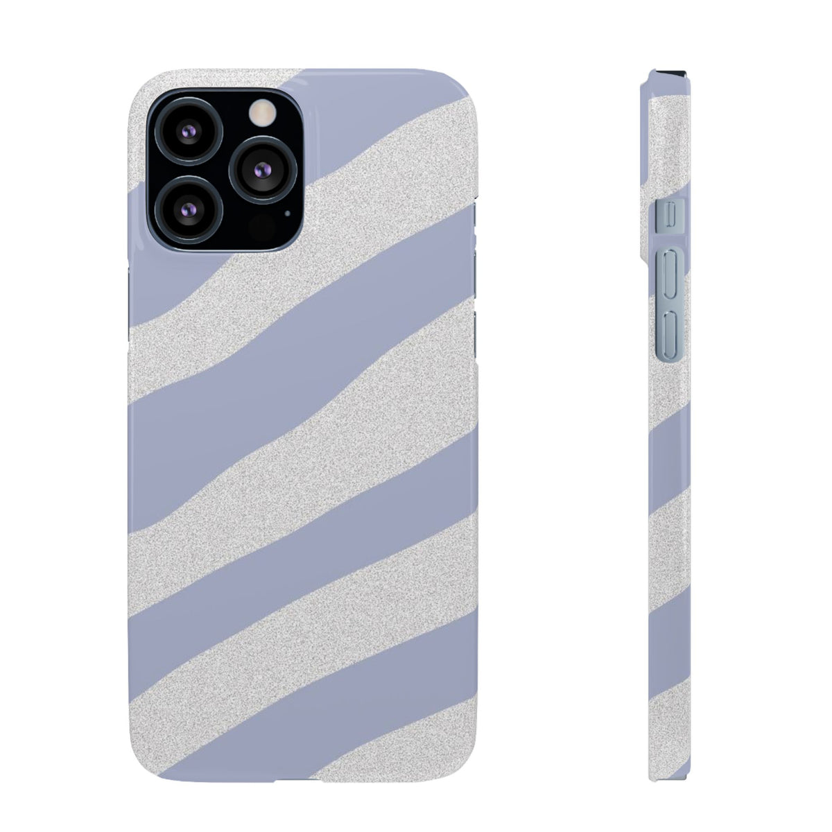 Slim case – Light Blue Lines
