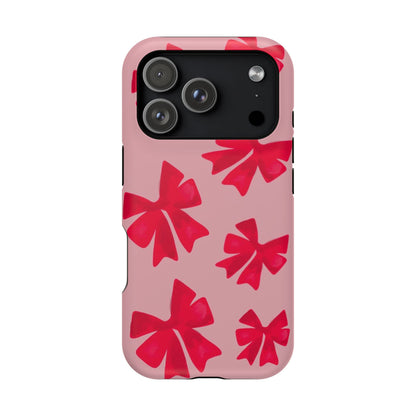 Magnetic Phone Case (Bows)