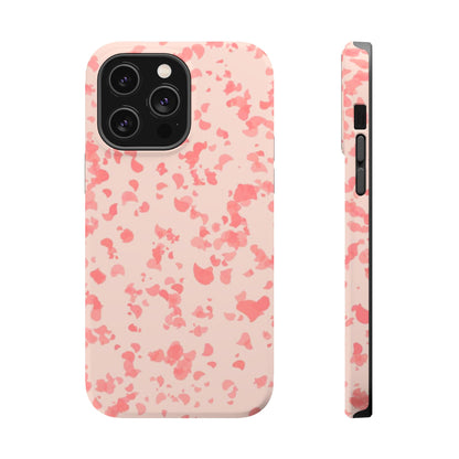 Phone Case (Pink Leaves)