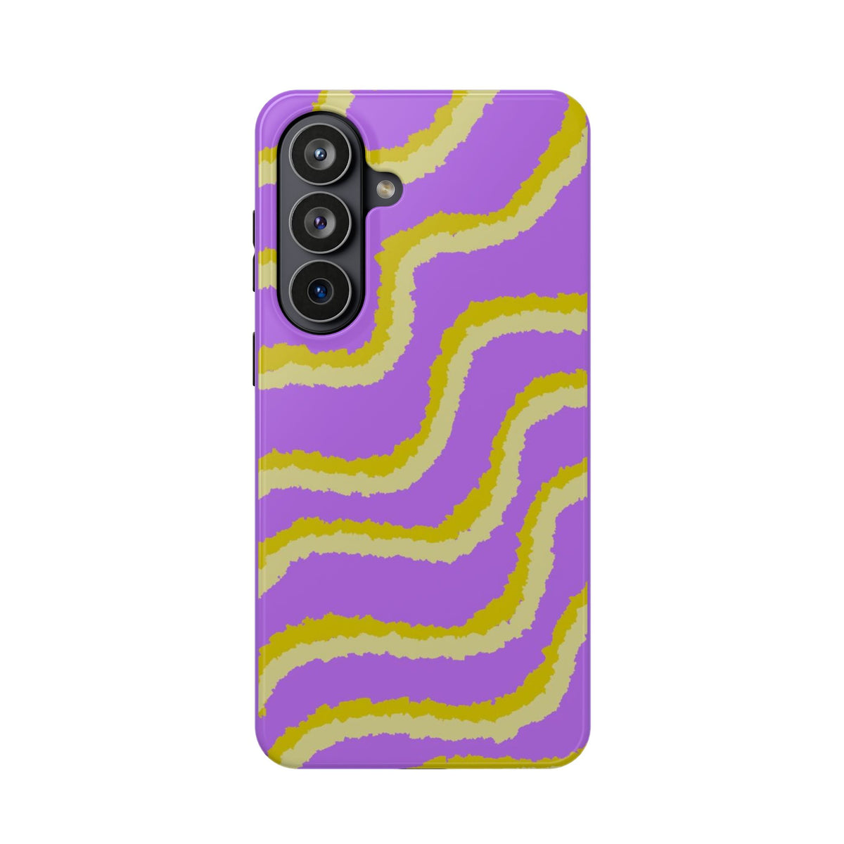 Magnetic Phone Case (Purple & Yellow)