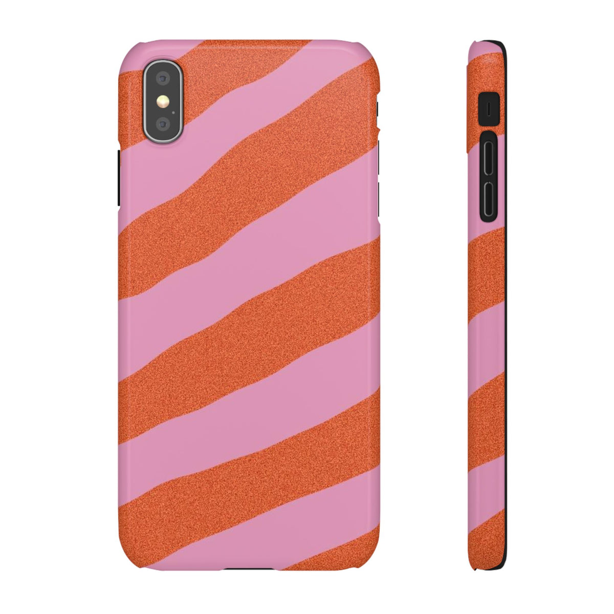 Slim Case – Orange and Pink Lines