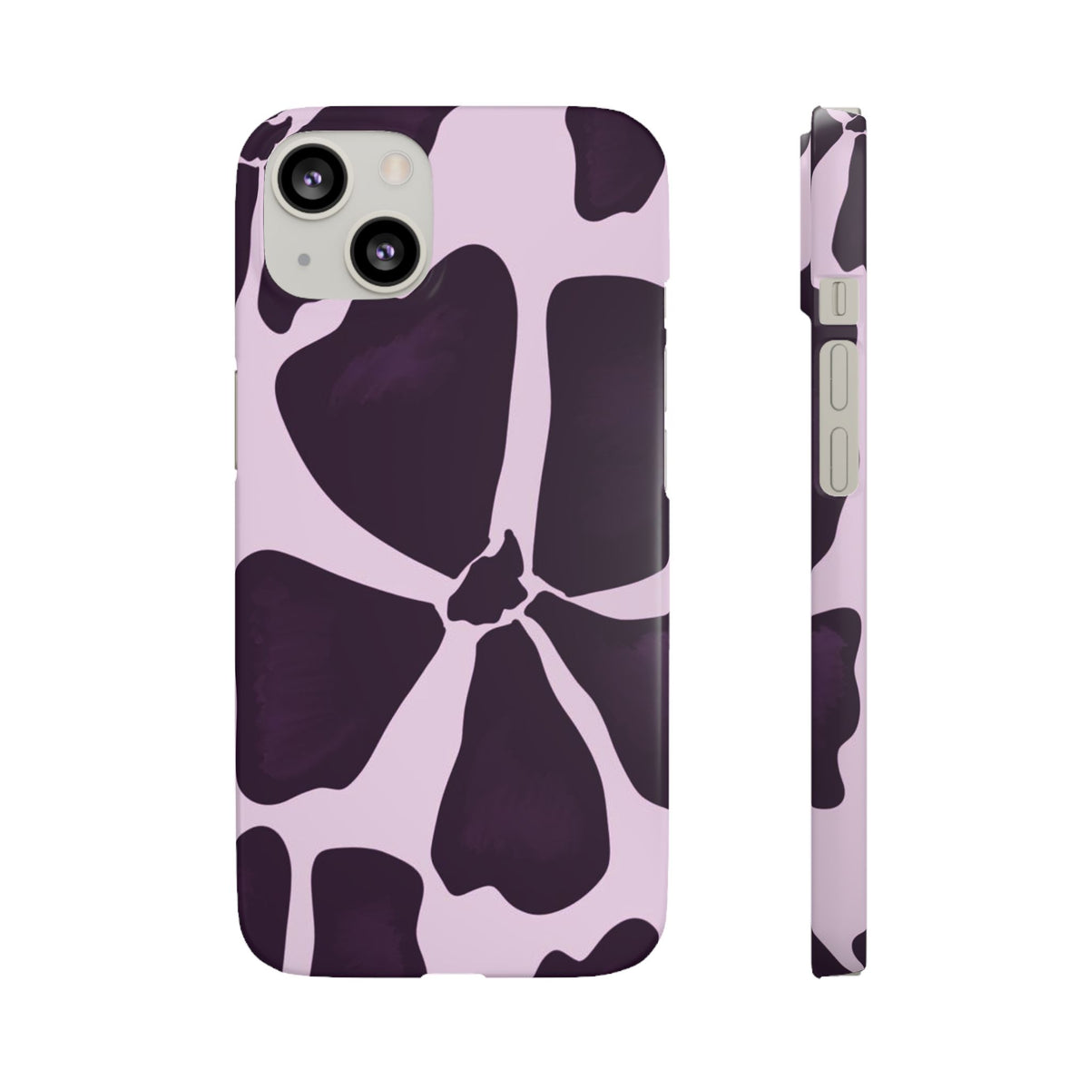 Slim Case – Purple Flower