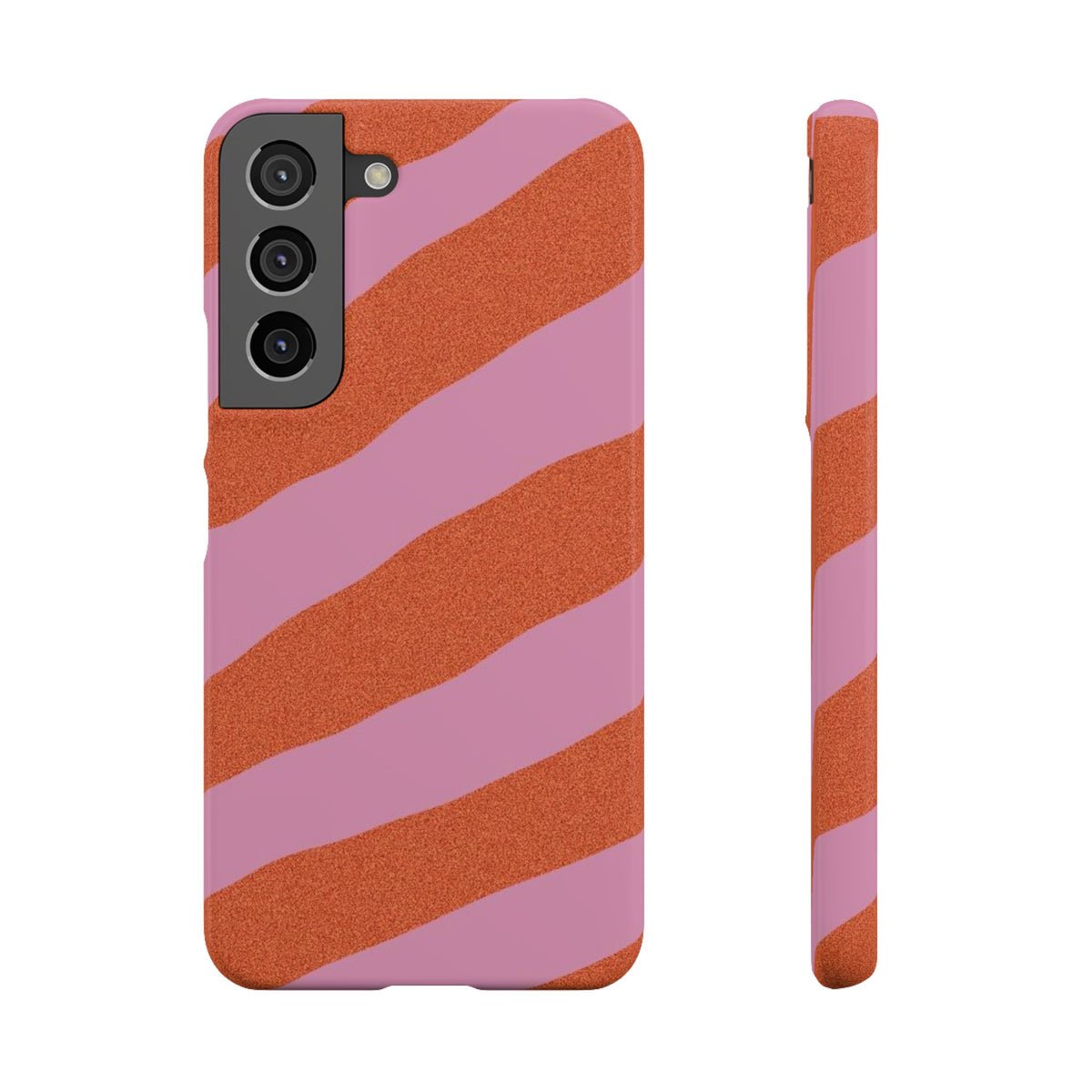 Slim Case – Orange and Pink Lines