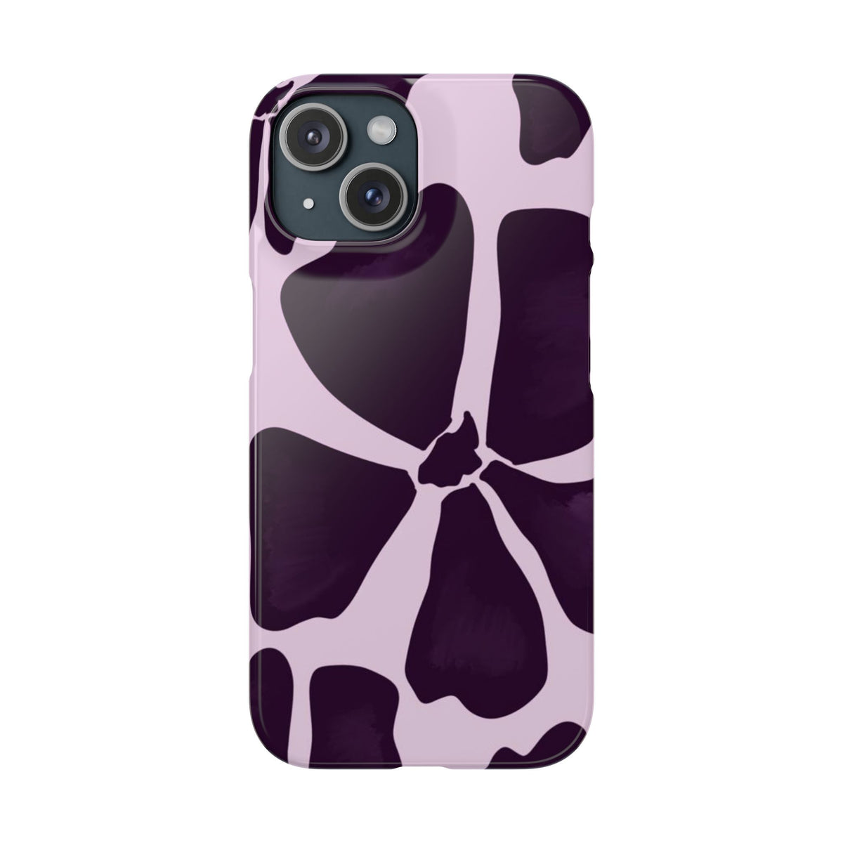 Slim Case – Purple Flower