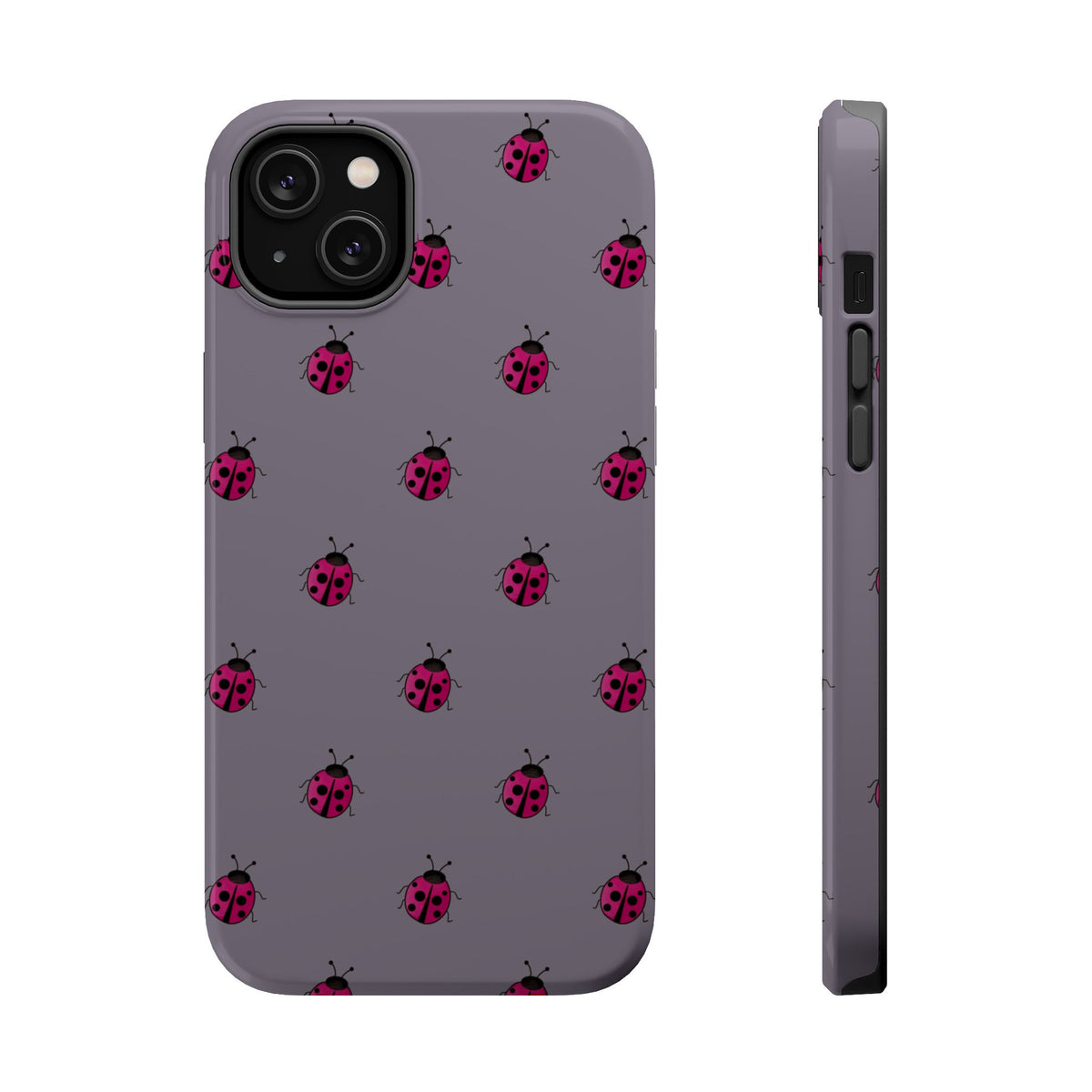 Magnetic Phone Case (Ladybugs)
