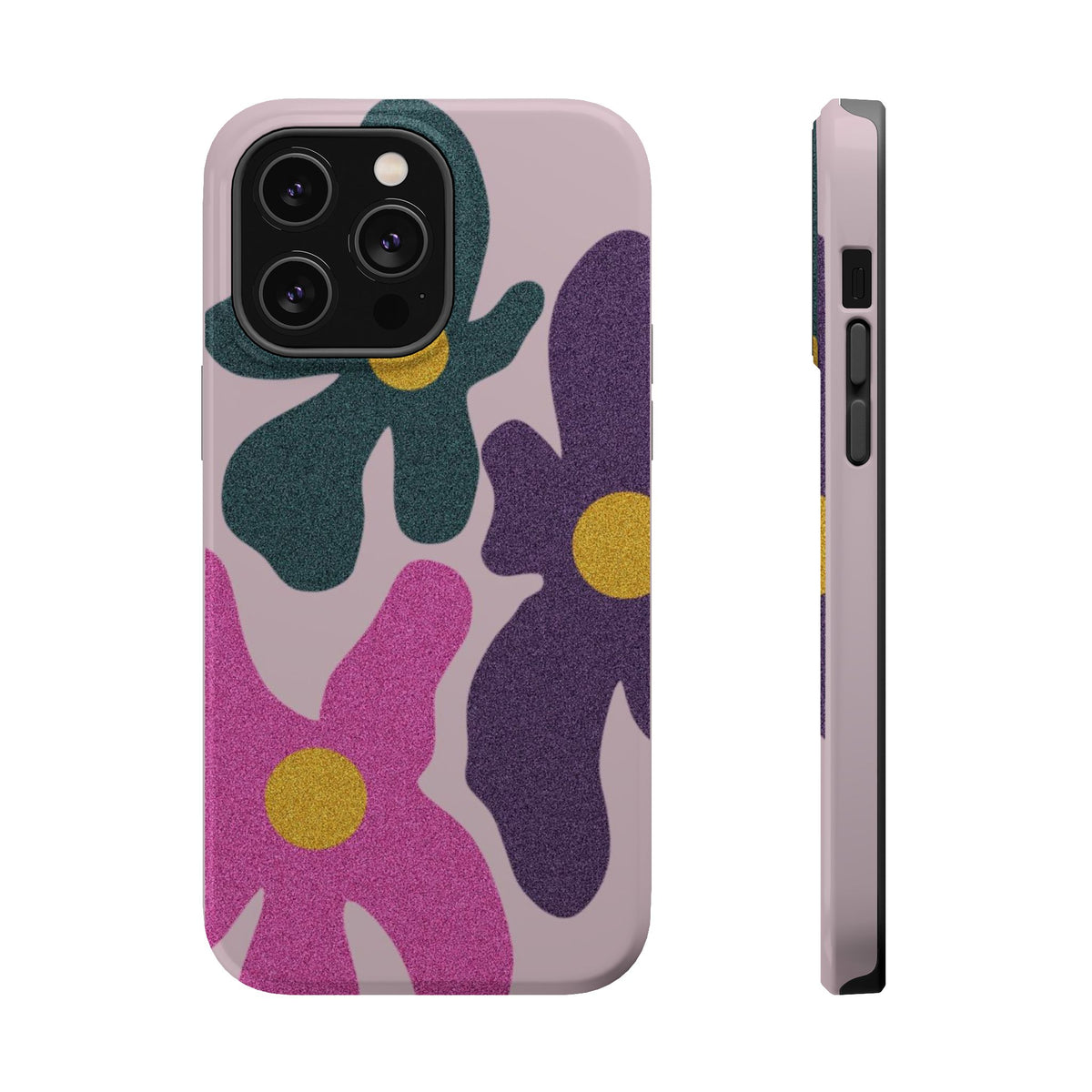 Magnetic Phone Case (Flowers)