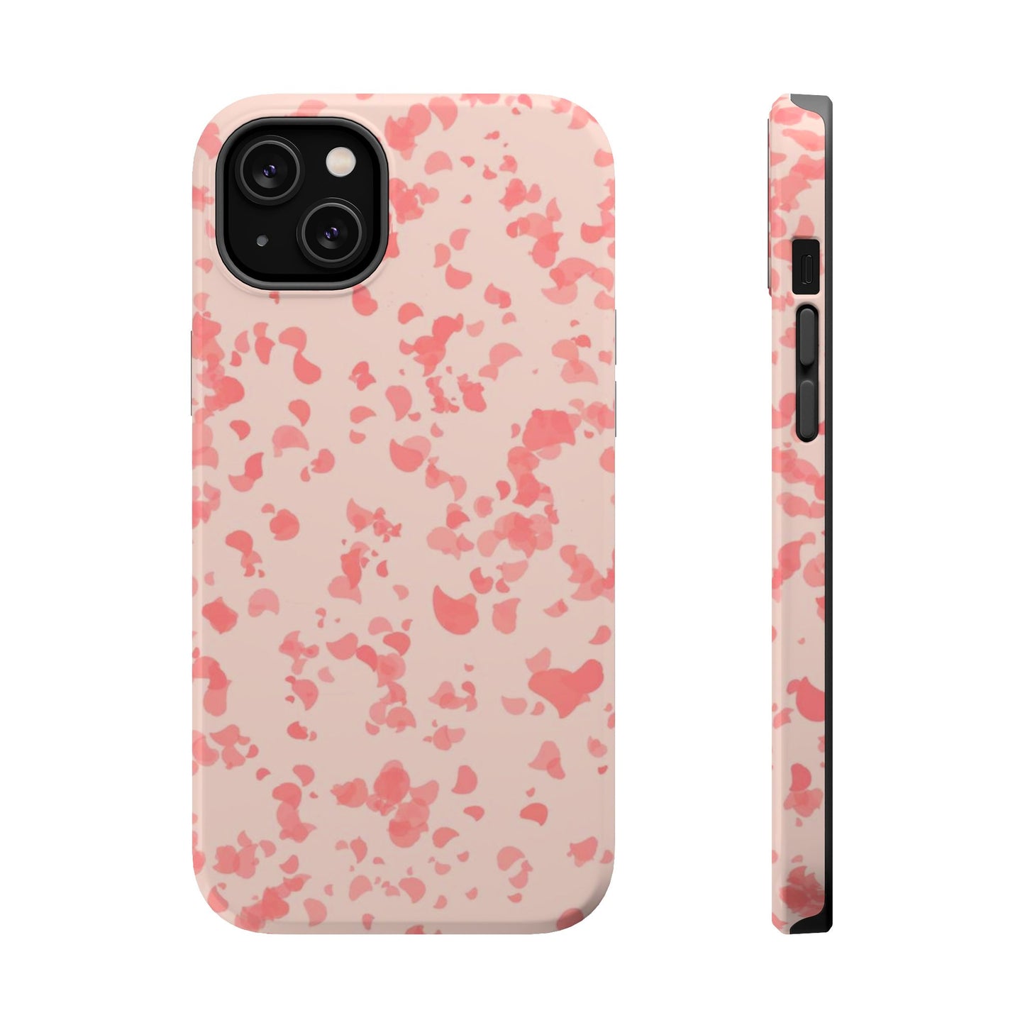 Phone Case (Pink Leaves)