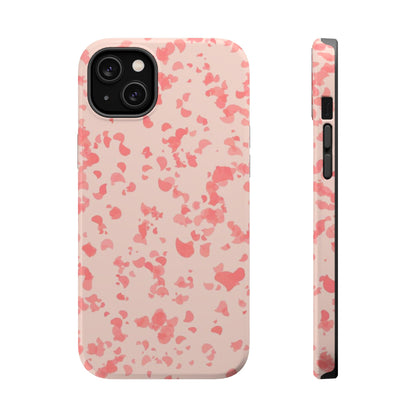 Phone Case (Pink Leaves)