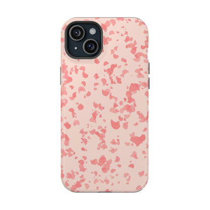Phone Case (Pink Leaves)
