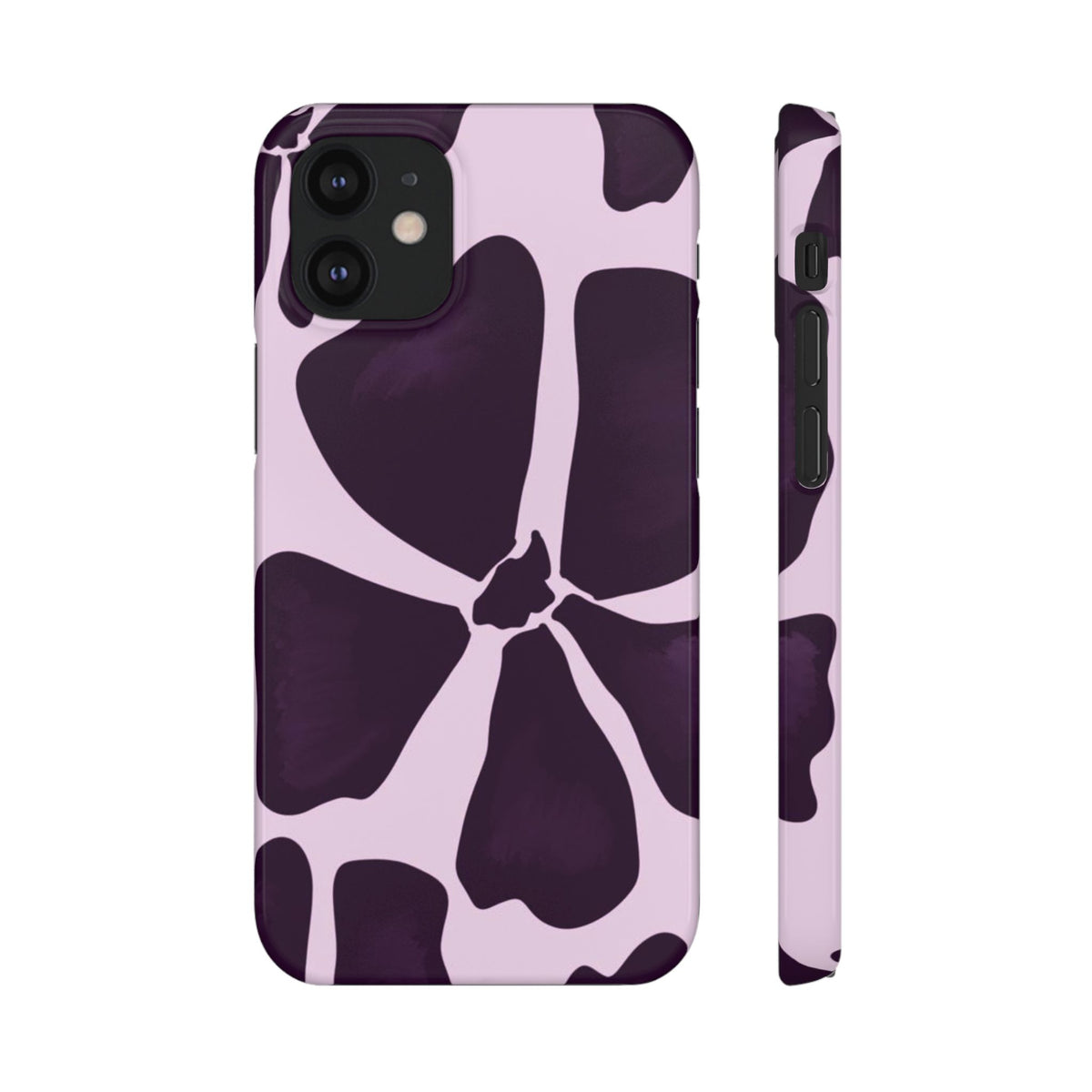 Slim Case – Purple Flower