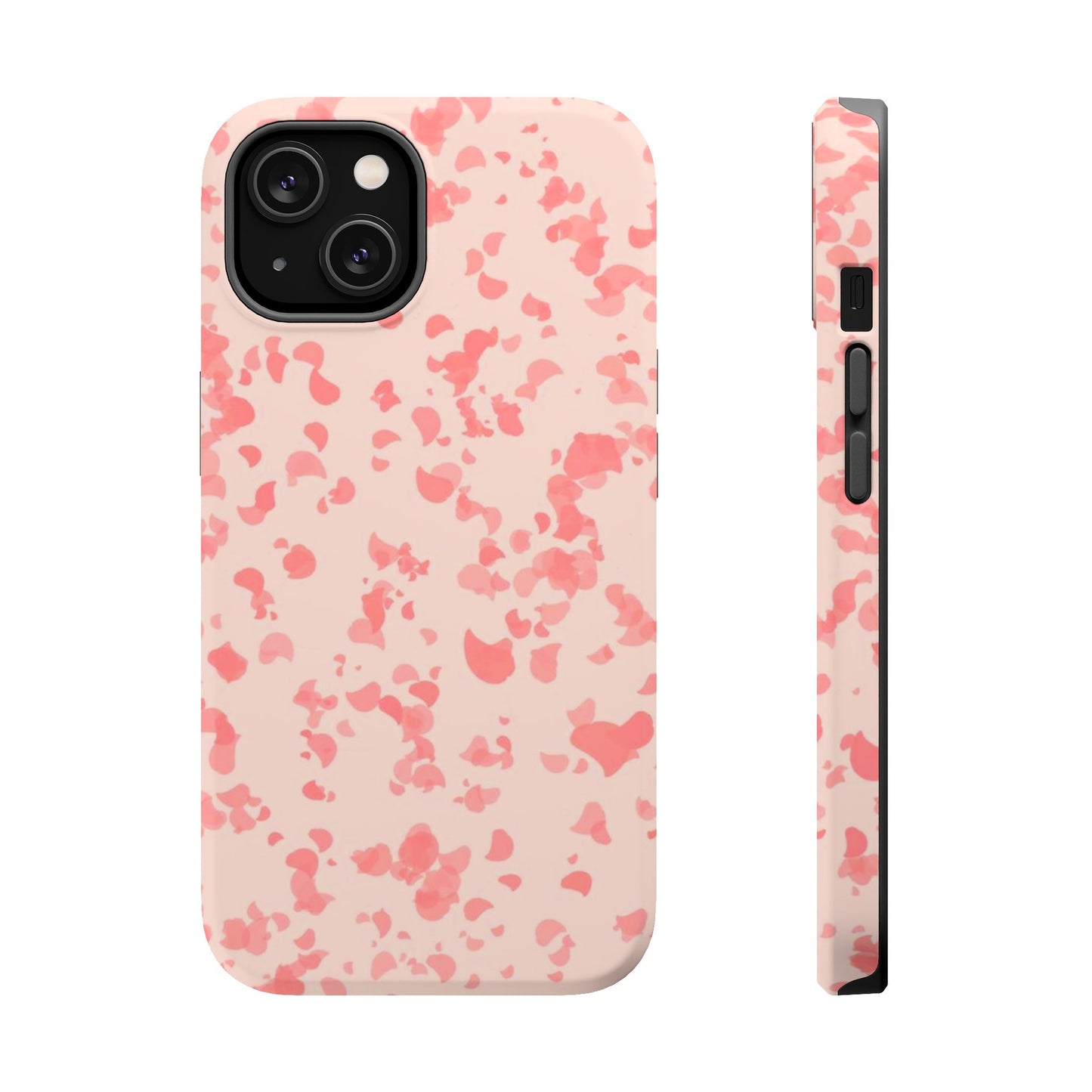 Phone Case (Pink Leaves)