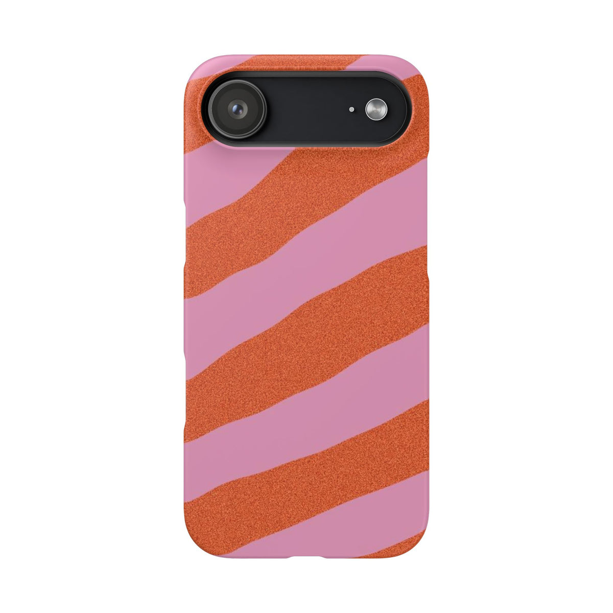 Slim Case – Orange and Pink Lines