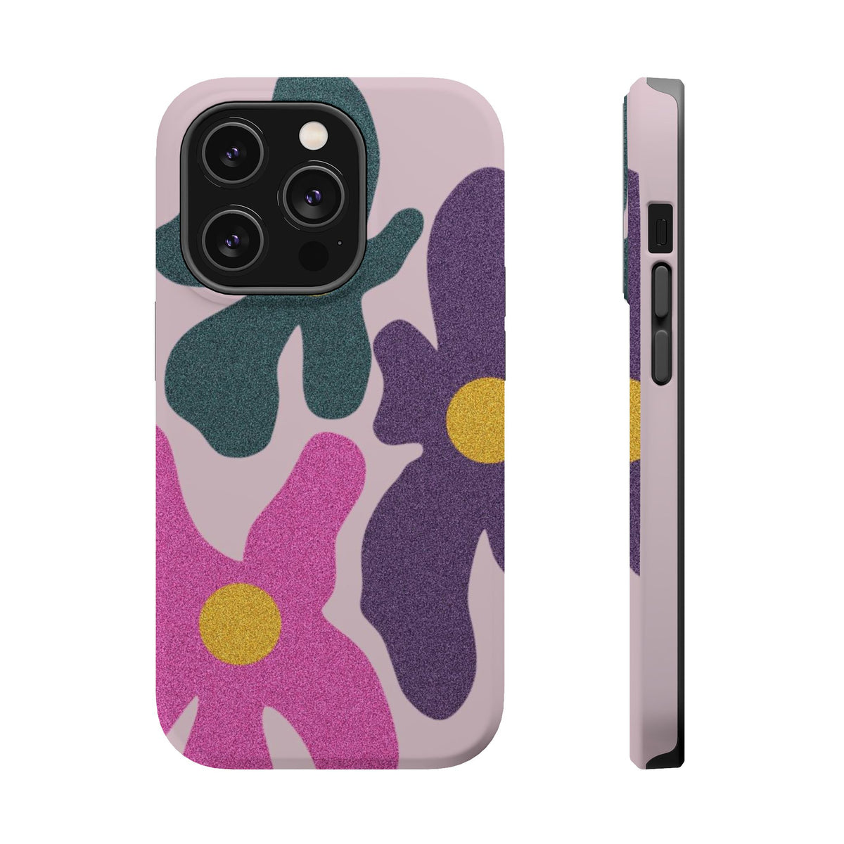 Magnetic Phone Case (Flowers)