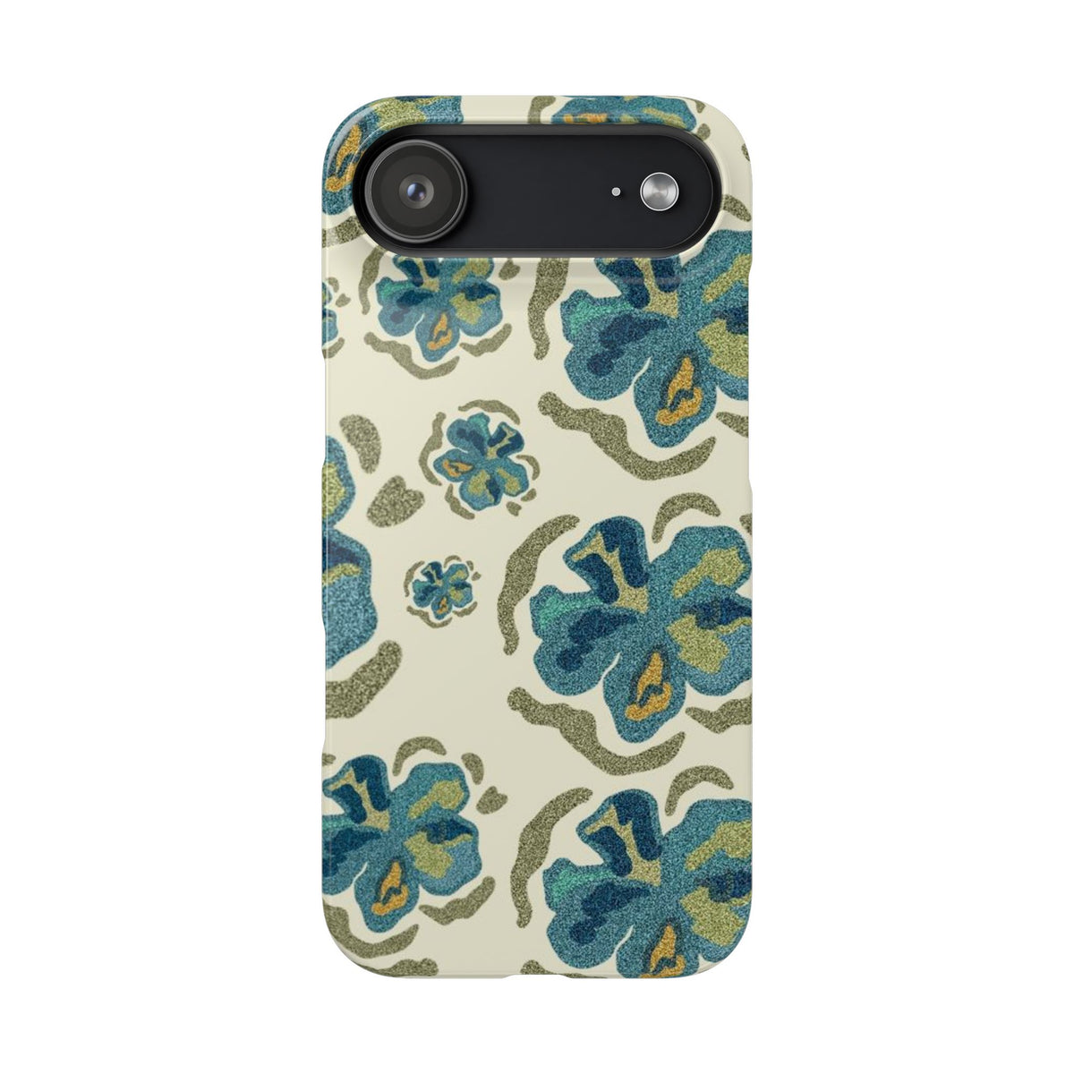 Slim Case – Blue Flowers