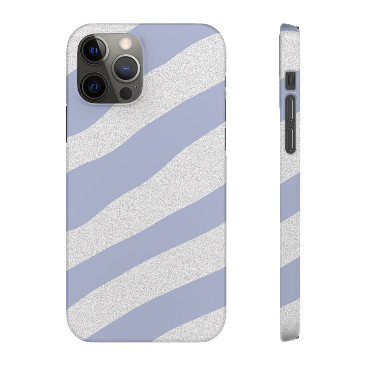 Slim case – Light Blue Lines