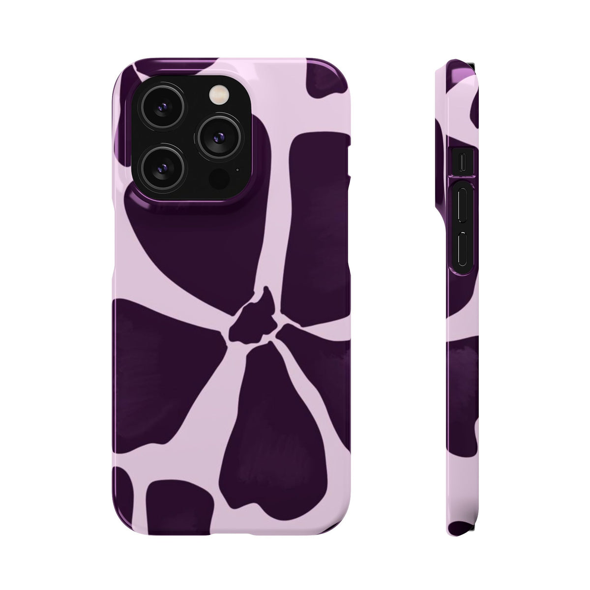 Slim Case – Purple Flower