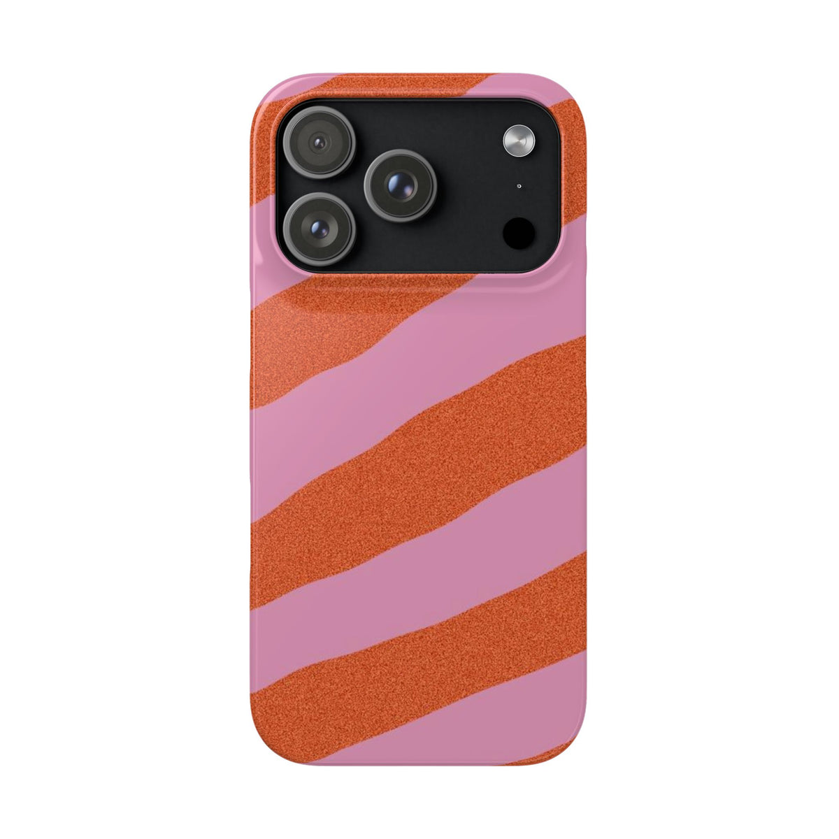 Slim Case – Orange and Pink Lines