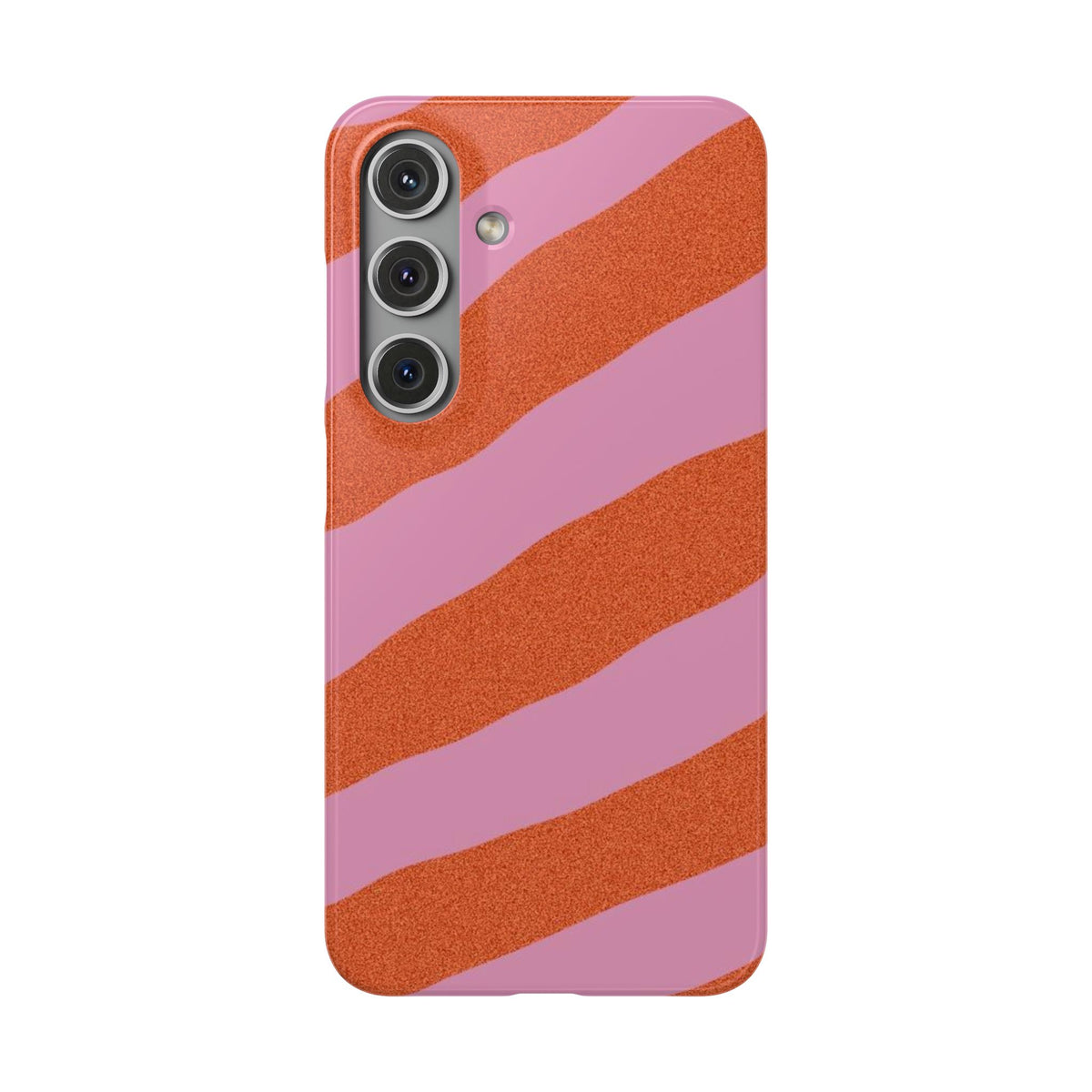 Slim Case – Orange and Pink Lines