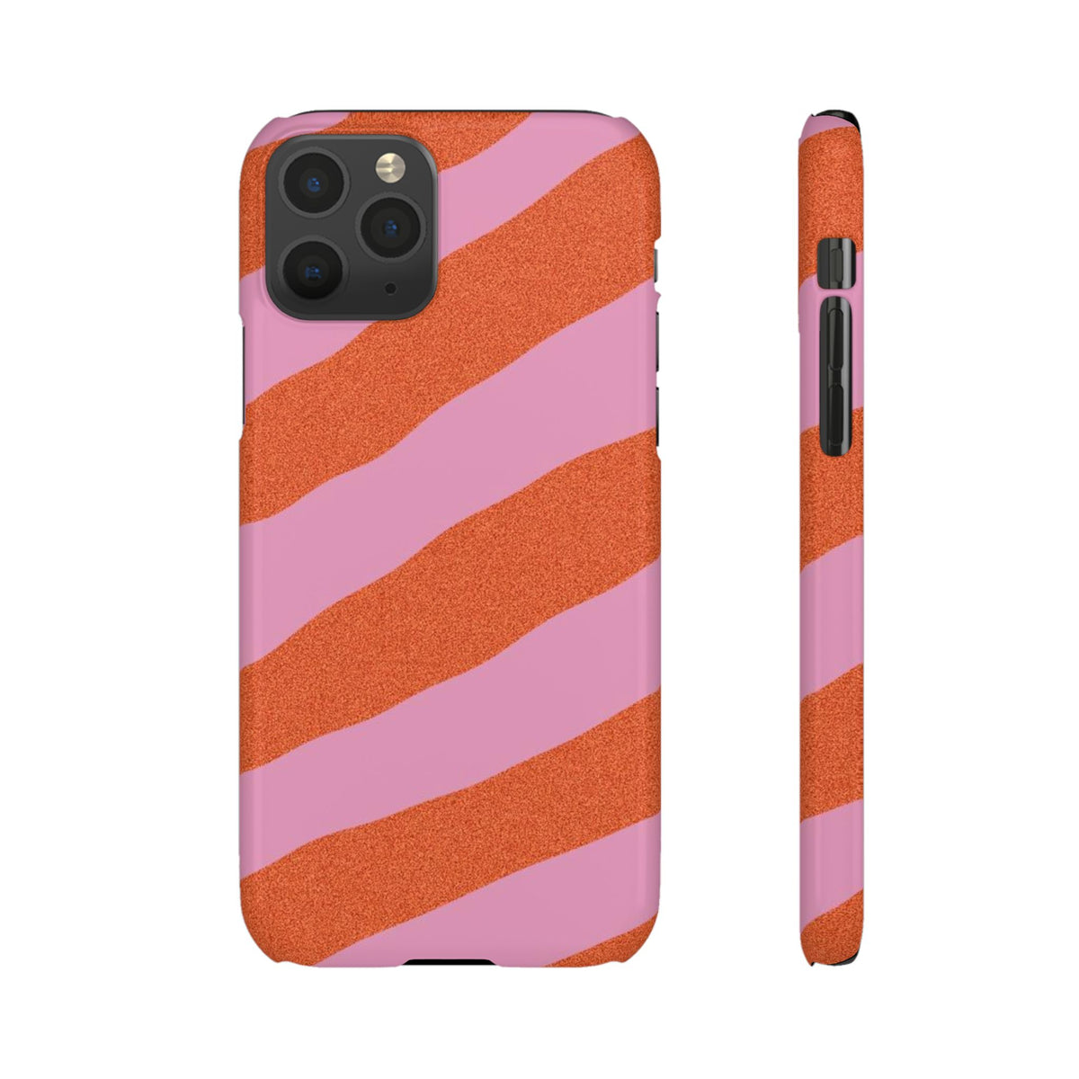 Slim Case – Orange and Pink Lines