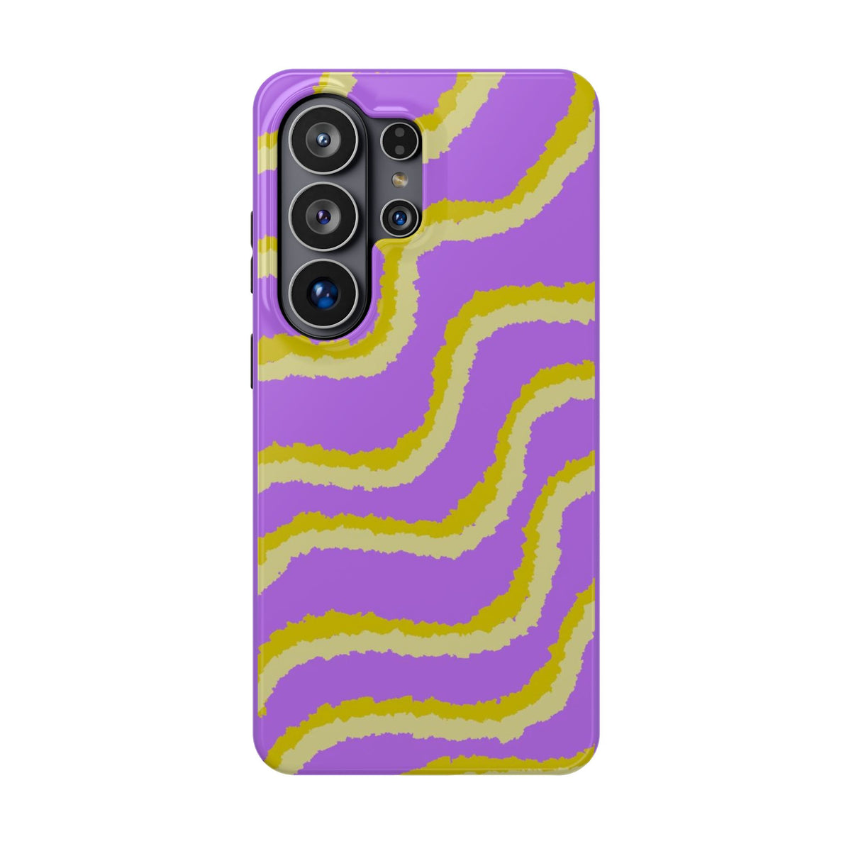 Magnetic Phone Case (Purple & Yellow)