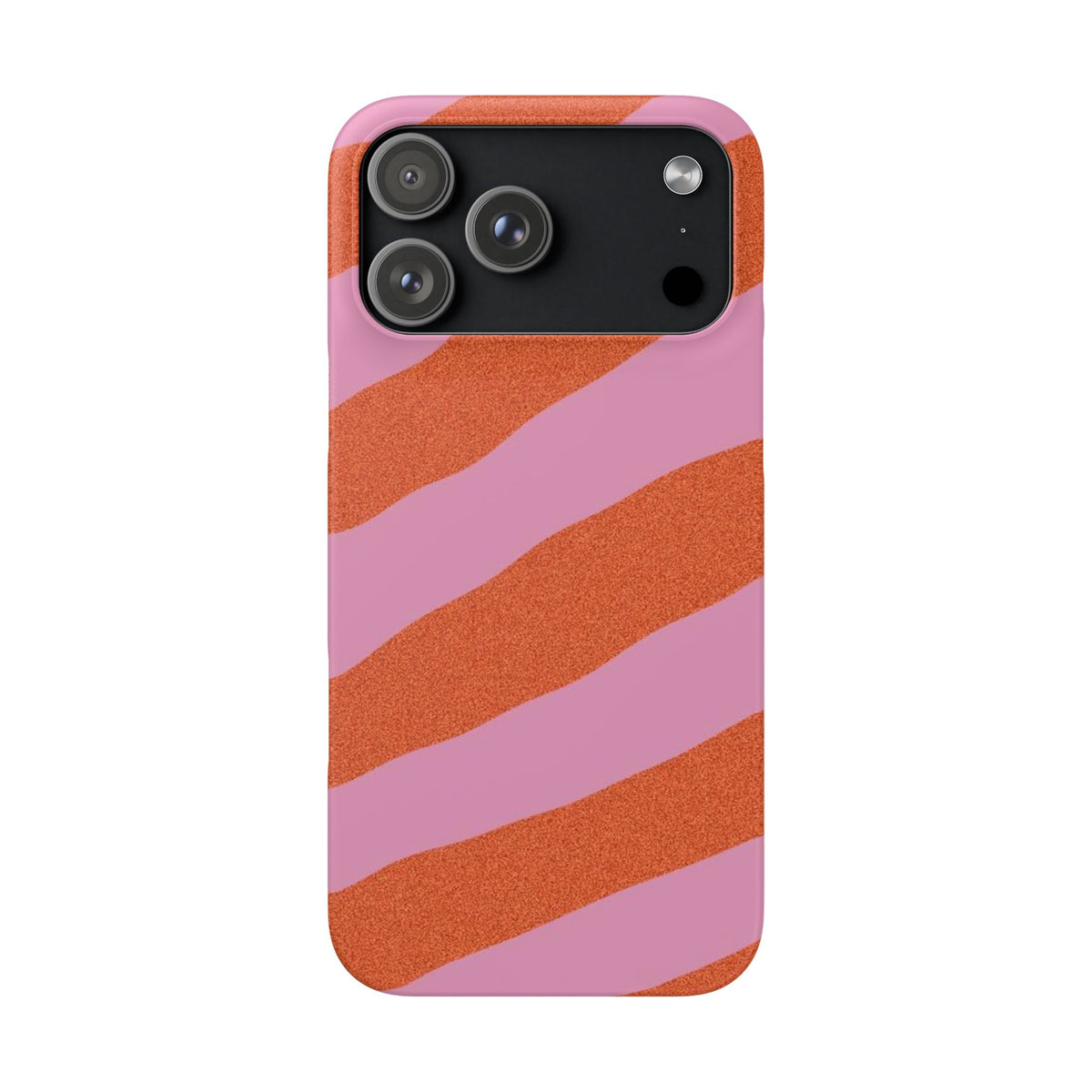 Slim Case – Orange and Pink Lines